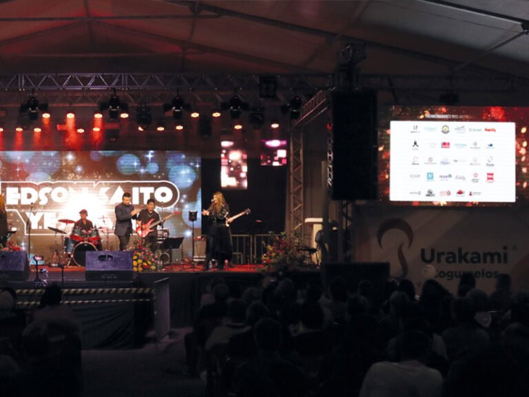 Telão do Palco em LED alta resolução