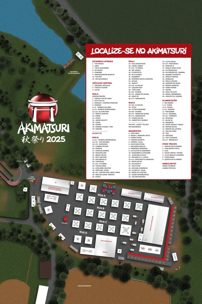 Mapa Akimatsuri 2025